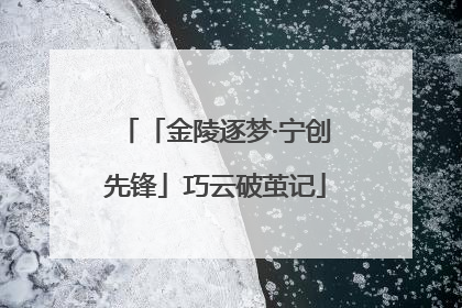 「金陵逐梦·宁创先锋」巧云破茧记