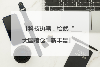 科技执笔，绘就“大国粮仓”新丰景