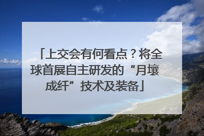 上交会有何看点？将全球首展自主研发的“月壤成纤”技术及装备