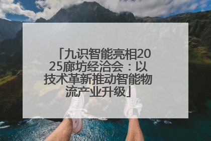 九识智能亮相2025廊坊经洽会：以技术革新推动智能物流产业升级