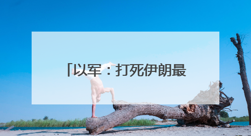 以军：打死伊朗最高军事指挥官阿里·沙德马尼！系伊朗最高领袖哈梅内伊最亲密的人之一