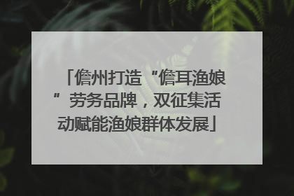儋州打造“儋耳渔娘”劳务品牌，双征集活动赋能渔娘群体发展