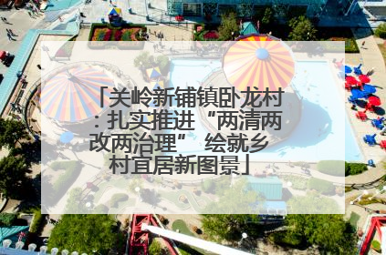 关岭新铺镇卧龙村：扎实推进“两清两改两治理” 绘就乡村宜居新图景