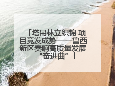 塔吊林立织锦 项目竞发成势——鲁西新区奏响高质量发展“奋进曲”