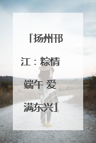 扬州邗江：粽情端午 爱满东兴