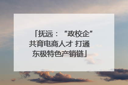 抚远：“政校企”共育电商人才 打通东极特色产销链