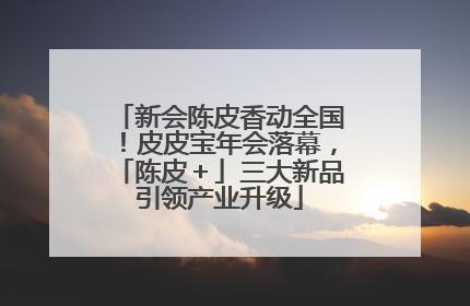 新会陈皮香动全国！皮皮宝年会落幕，「陈皮＋」三大新品引领产业升级