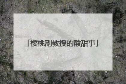 樱桃副教授的酸甜事