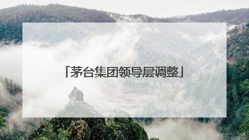 茅台集团领导层调整