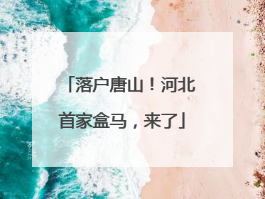 落户唐山！河北首家盒马，来了