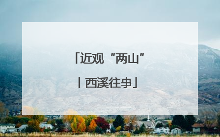 近观“两山”丨西溪往事