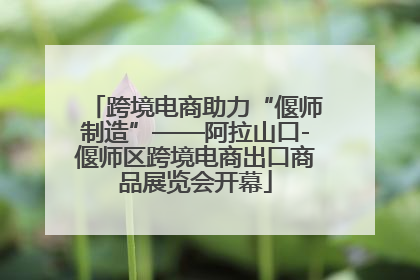 跨境电商助力“偃师制造”——阿拉山口-偃师区跨境电商出口商品展览会开幕