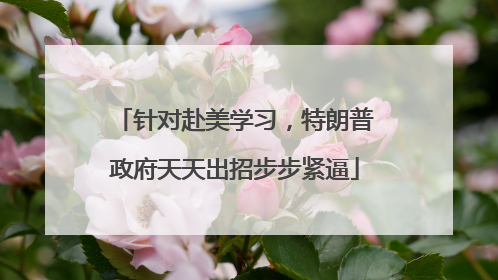 针对赴美学习，特朗普政府天天出招步步紧逼