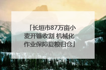 长垣市87万亩小麦开镰收割 机械化作业保障夏粮归仓